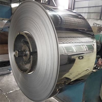 100mm-2500mm Stainless Steel Slit Coil Mirror Polished Finished Cold Rolled Building Material